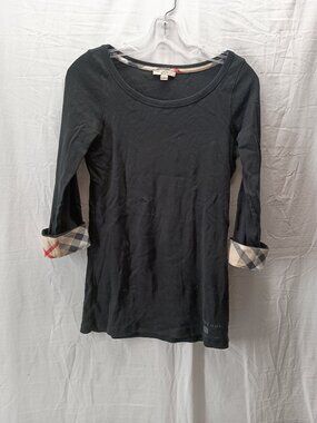 Burberry Brit 3/4 Sleeve Pullover Shirt